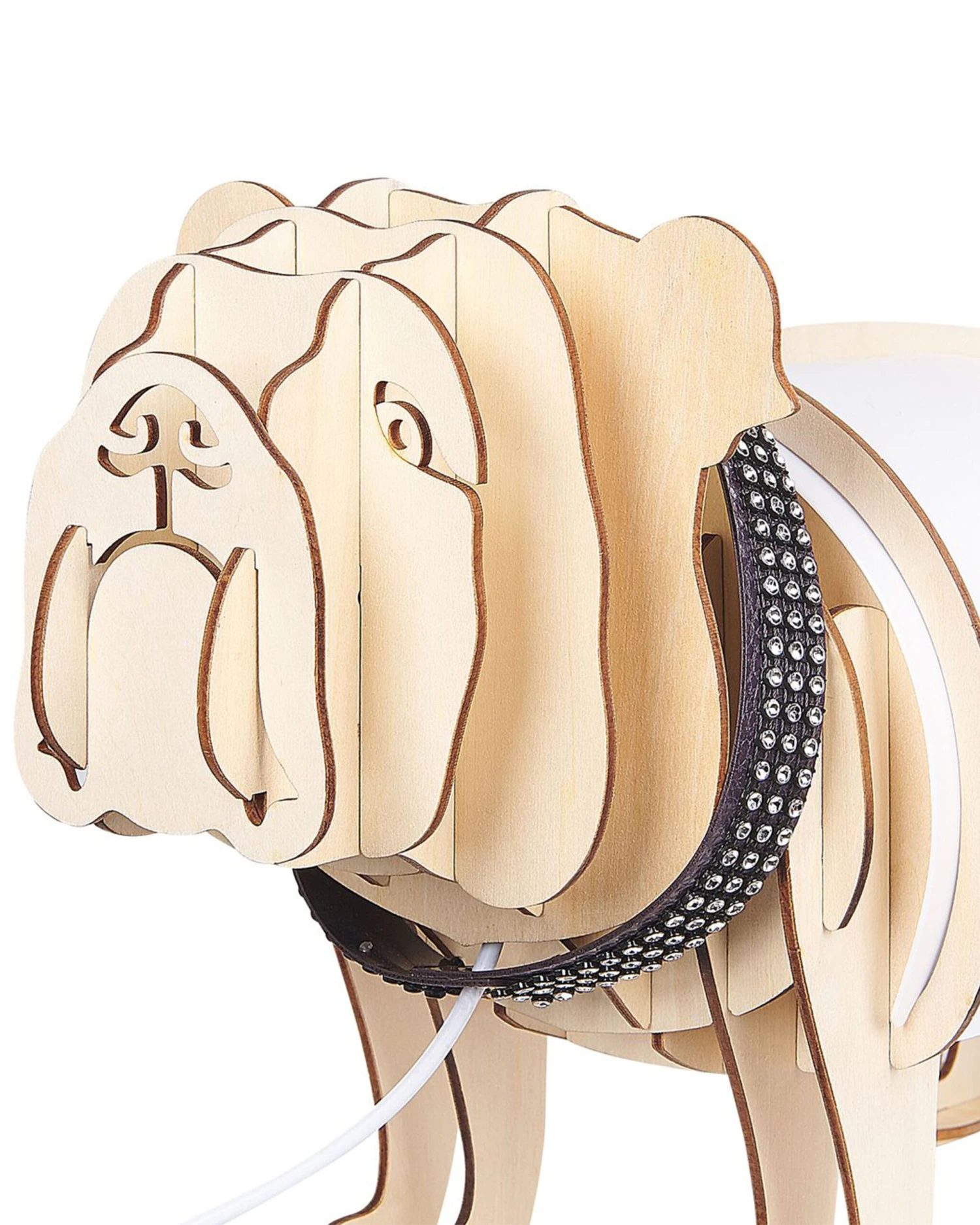 Pöytävalaisin Vaalea Puu DOUCE - Image 6