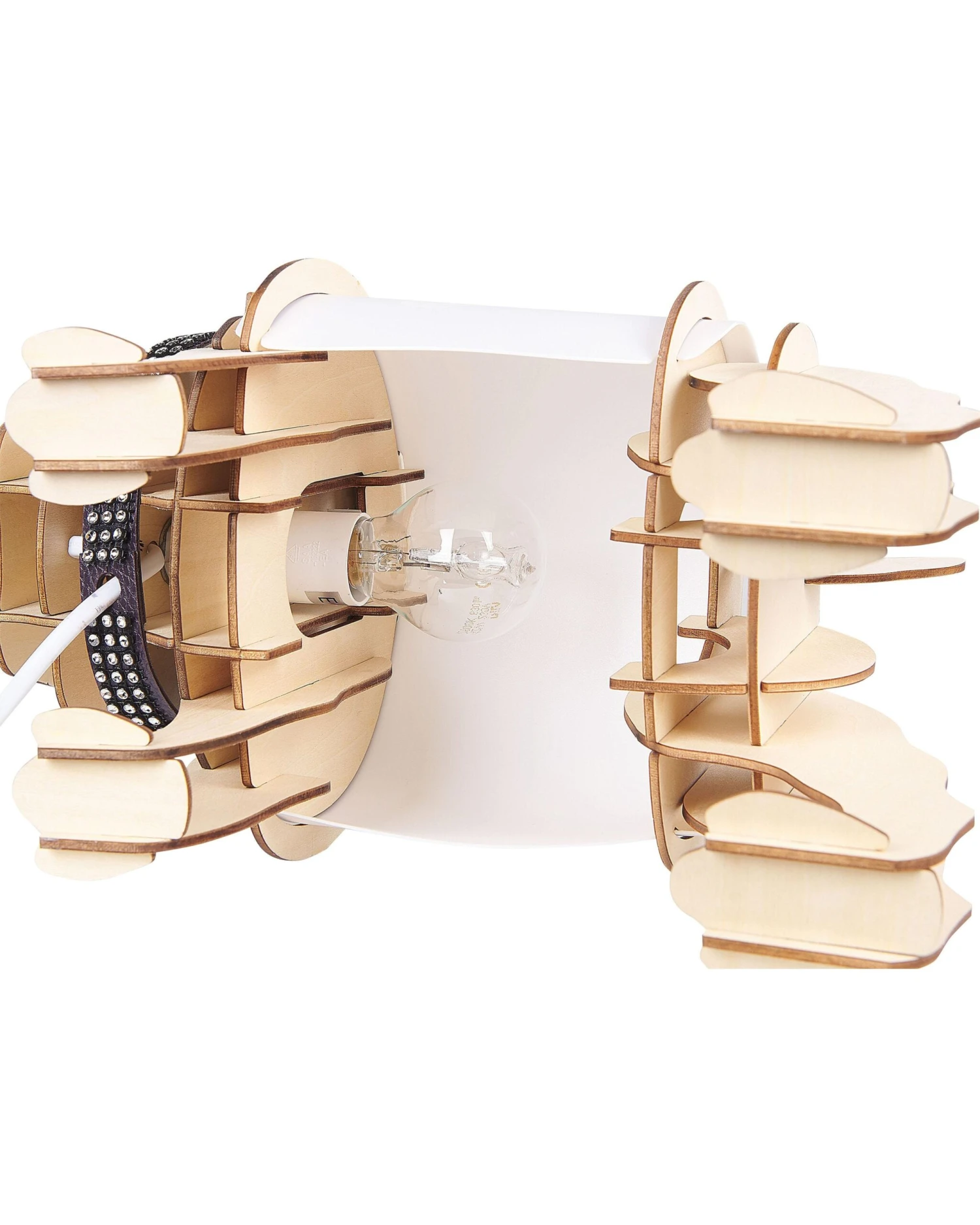 Pöytävalaisin Vaalea Puu DOUCE - Image 7