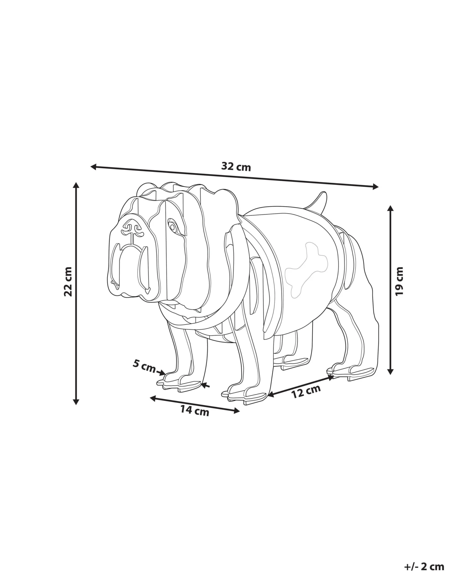 Pöytävalaisin Vaalea Puu DOUCE - Image 9