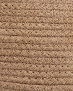 Puuvillakori Luonnonväri ⌀ 30 Cm 2 Kpl CHINIOT -Beliani undef src sa picid 840471 type whitesh image