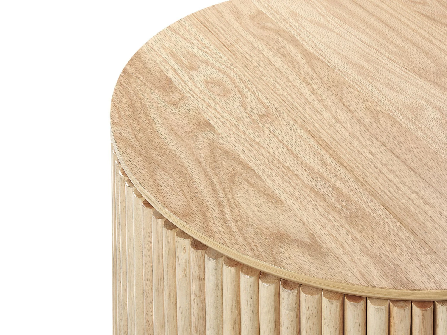 Sohvapöytä Säilytystila Vaalea Puu KIRKWOOD - Image 7