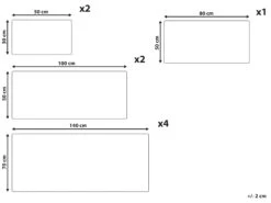 Pyyhesetti Puuvilla Oliivinvihreä 9 Kpl MITIARO 9 Pyyhesetti Puuvilla Oliivinvihreä 9 Kpl MITIARO -Beliani undef src sa picid 841782 type whitesh image