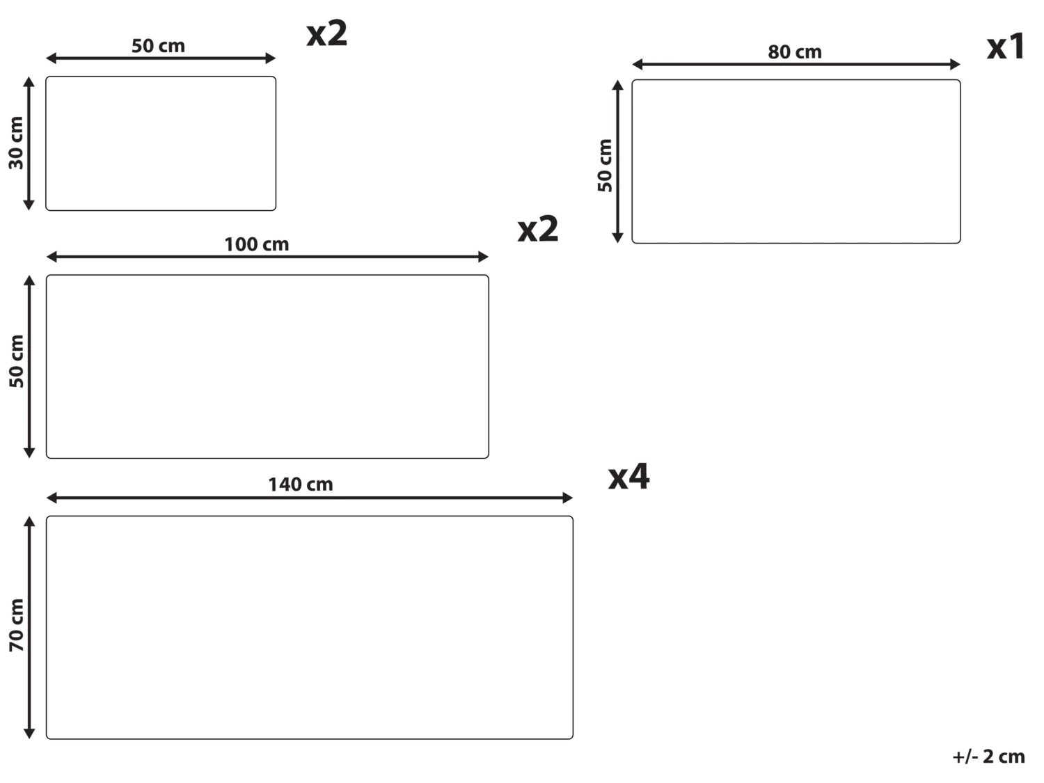 Pyyhesetti Puuvilla Tummansininen 9 Kpl MITIARO - Image 5