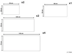 Pyyhesetti Puuvilla Mintunvihreä 9 Kpl MITIARO 9 Pyyhesetti Puuvilla Mintunvihreä 9 Kpl MITIARO -Beliani undef src sa picid 841786 type whitesh image