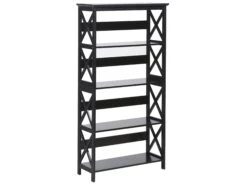 Työhuonesetti 2 Osaa Tumma Puu/musta FOSTER/HASTINGS -Beliani undef src sa picid 843006 type whitesh image