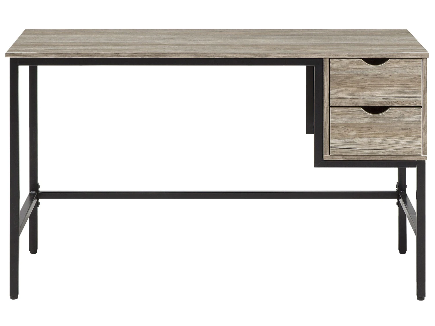 Työhuonesetti 2 Osaa Vaalea Puu/musta FOSTER/GRANT - Image 3