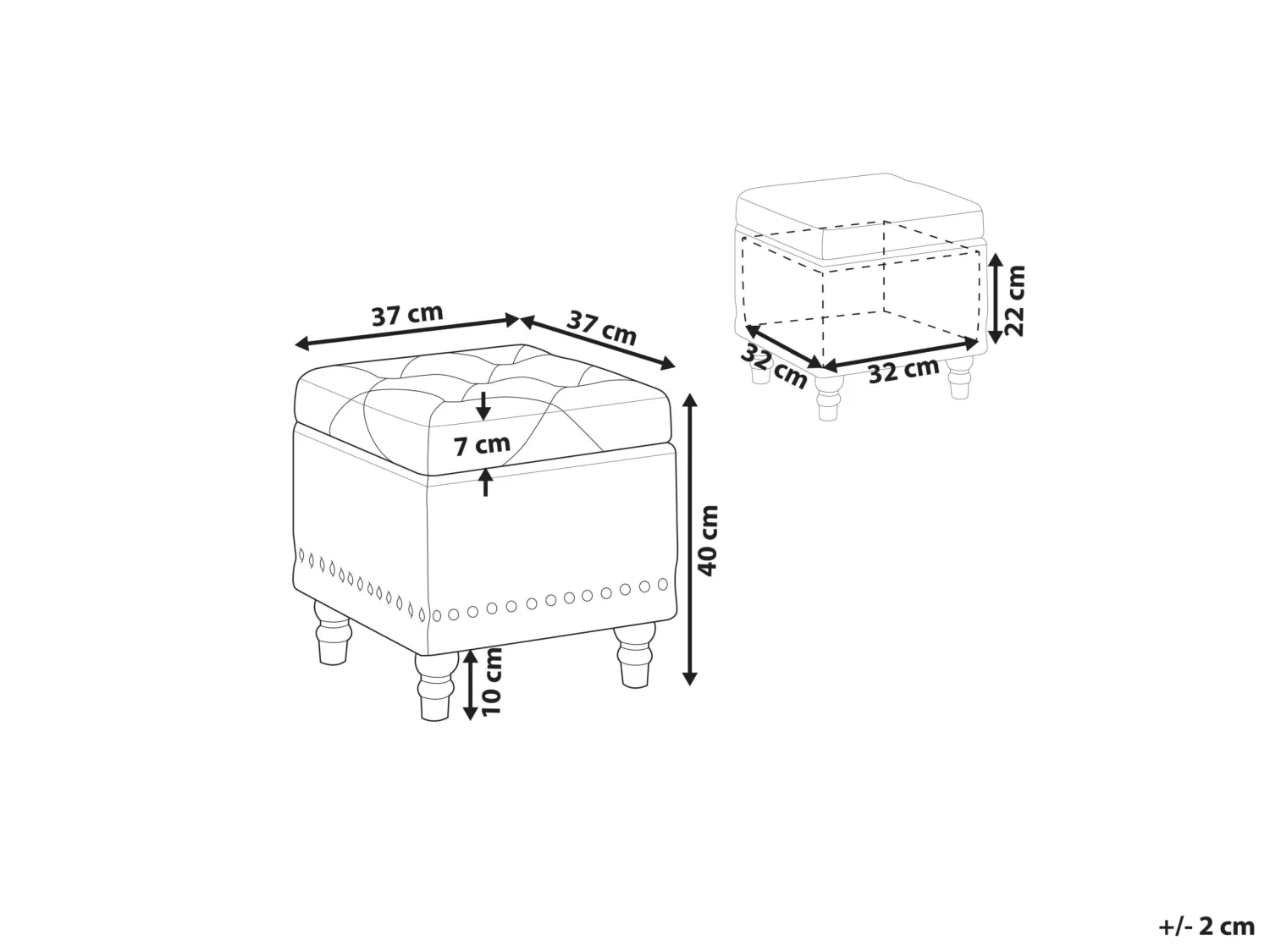 Rahi Sametti Säilytystila Lohenpunainen 37 X 37 Cm LORETTO 8 Rahi Sametti Säilytystila Lohenpunainen 37 X 37 Cm LORETTO - Image 8