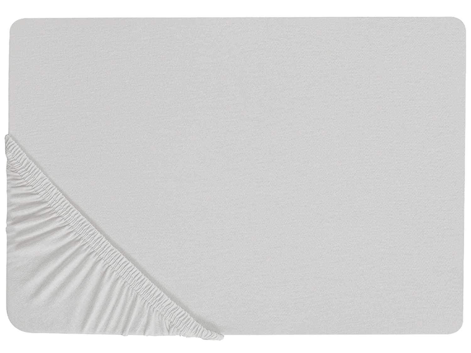 Puuvillalakana Muotoonommeltu Vaaleanharmaa JANBU Useita Kokoja 1 Puuvillalakana Muotoonommeltu Vaaleanharmaa JANBU Useita Kokoja