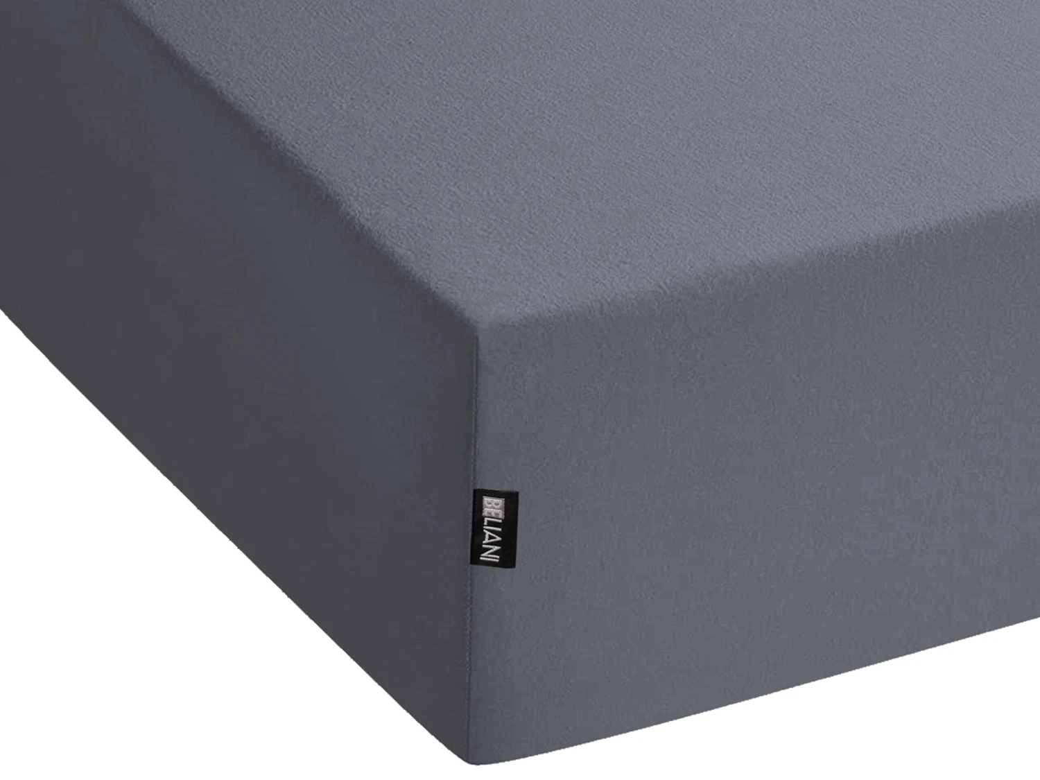 Puuvillalakana Muotoonommeltu Tummanharmaa JANBU Useita Kokoja - Image 3