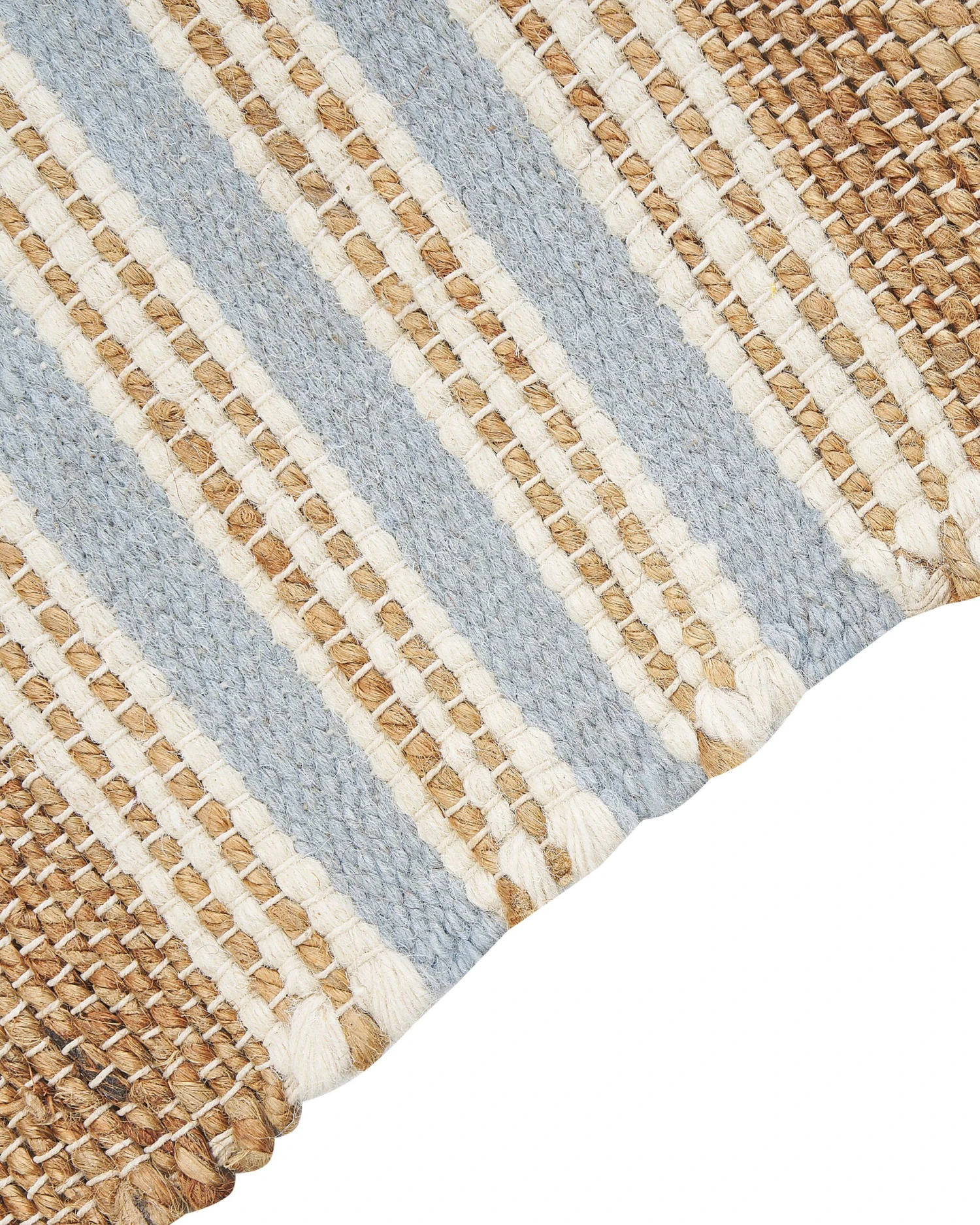 Matto Juutti Beige/vaaleansininen MIRZA Useita Kokoja - Image 4