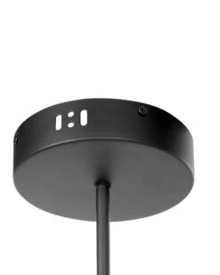 LED-riippuvalaisin 4 Polttimoa Alumiini Musta FOYLE -Beliani undef src sa picid 847382 type whitesh image