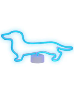 LED-neonvalaisin Koira Sininen FRANCIS -Beliani undef src sa picid 847756 type whitesh image