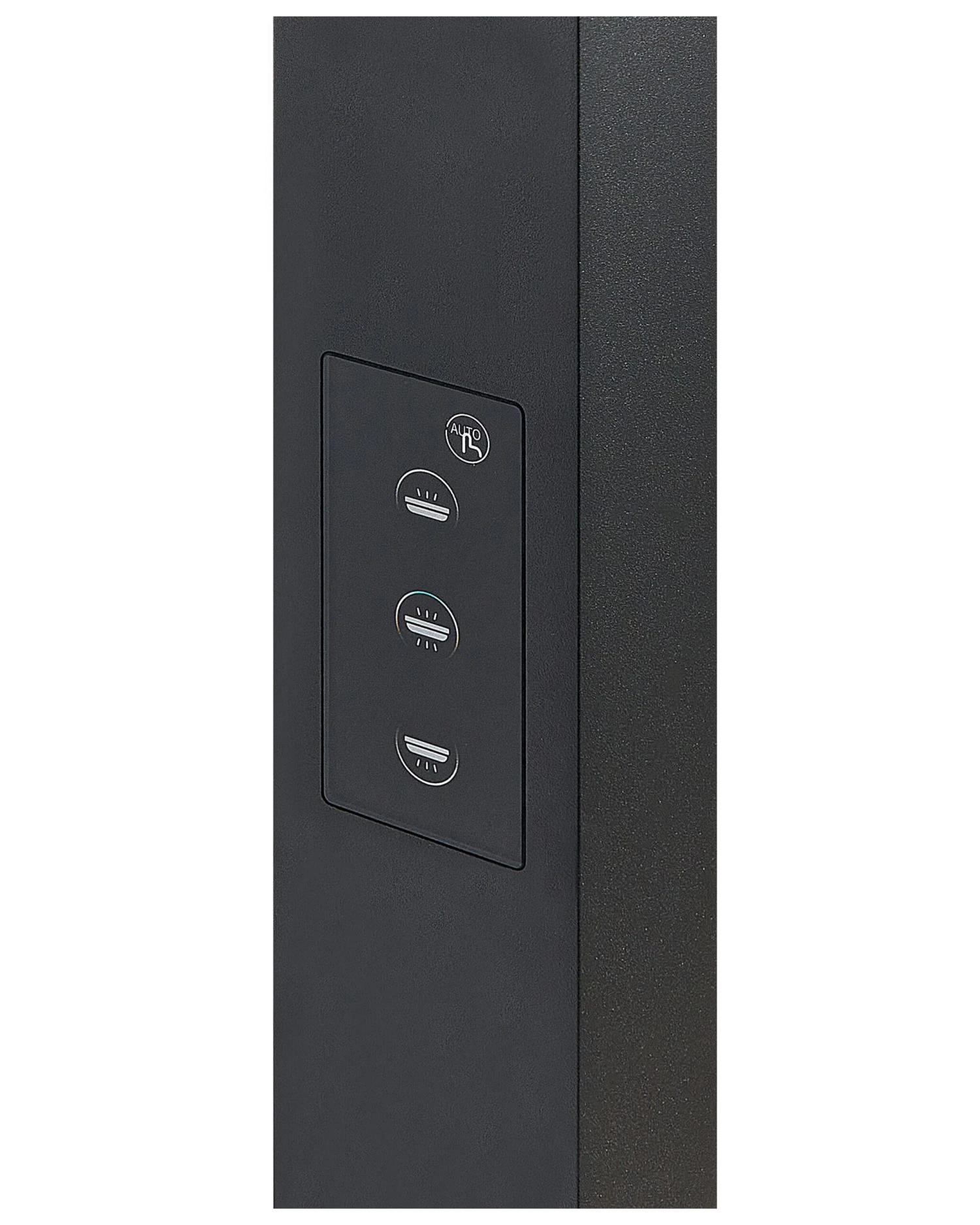 LED-lattiavalaisin Alumiini Musta MENSA - Image 6