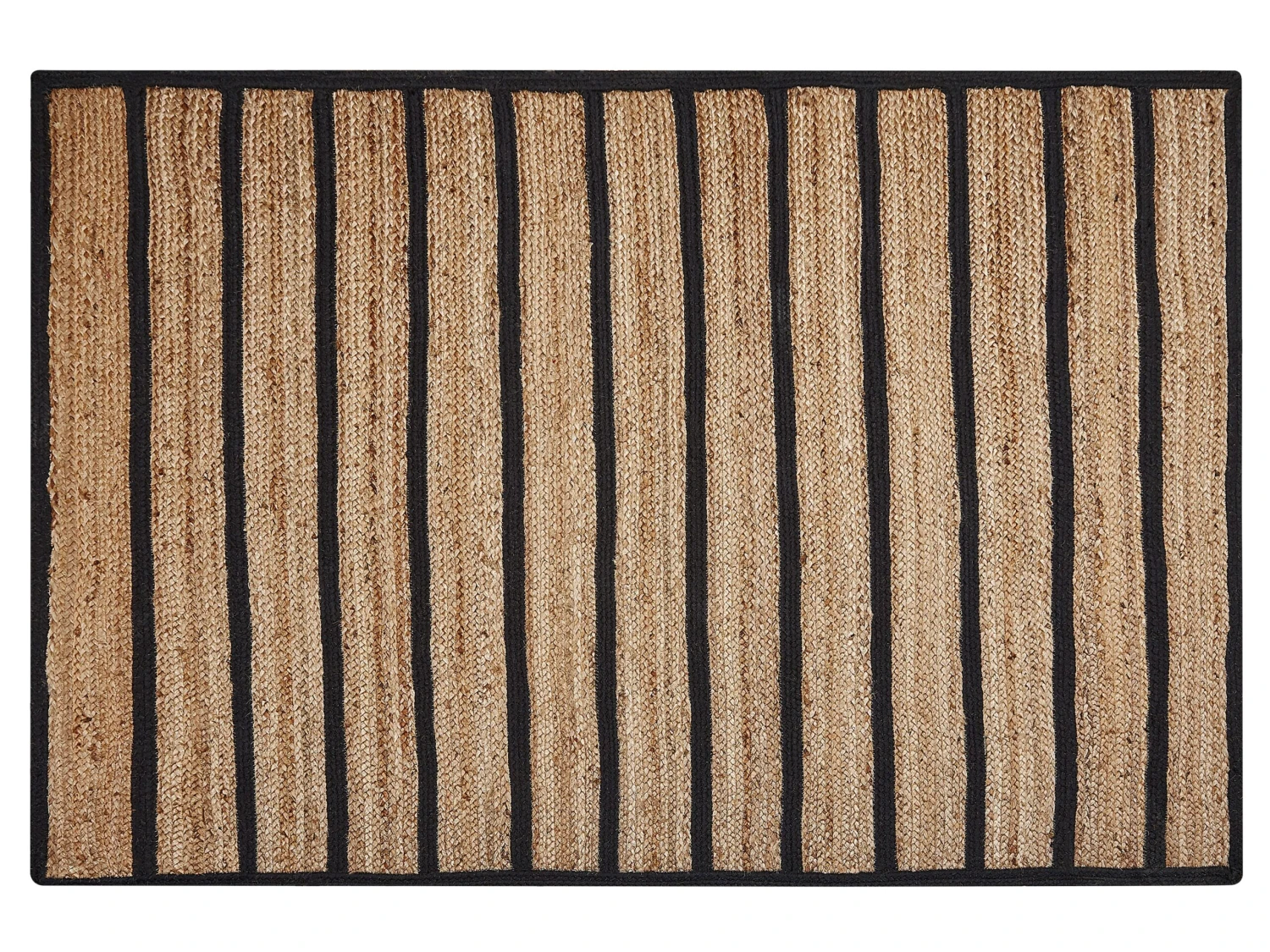Matto Juutti Beige/musta KARADONA Useita Kokoja - Image 3