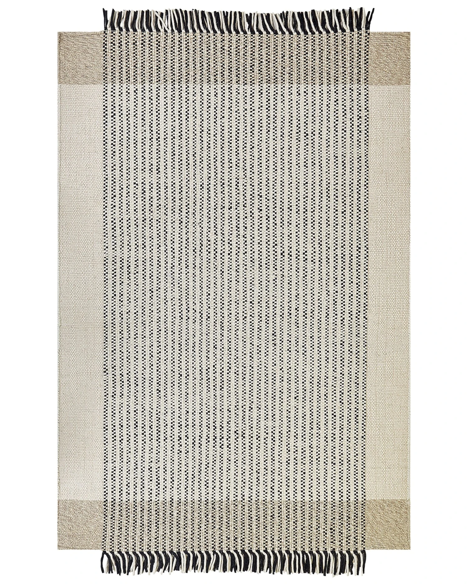 Matto Villa Beige/musta DIVARLI Useita Kokoja - Image 3