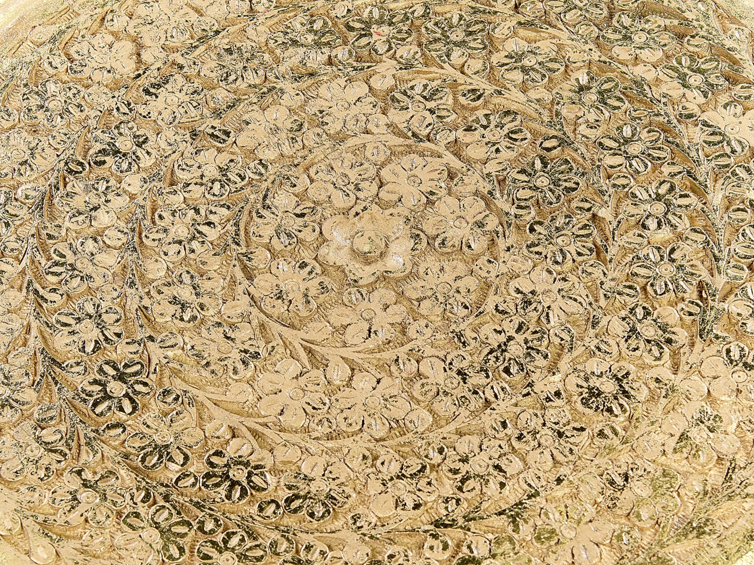 Sivupöytäsetti Mangopuu Kulta 2 Kpl NARRA - Image 7