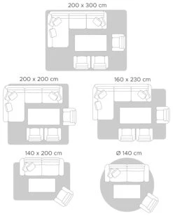 Matto Puuvilla Punainen/beige ATTERA Useita Kokoja -Beliani undef src sa picid 852723 type whitesh image