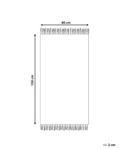 Matto Monivärinen 80 X 150 Cm TOZAKLI -Beliani undef src sa picid 852891 type whitesh image