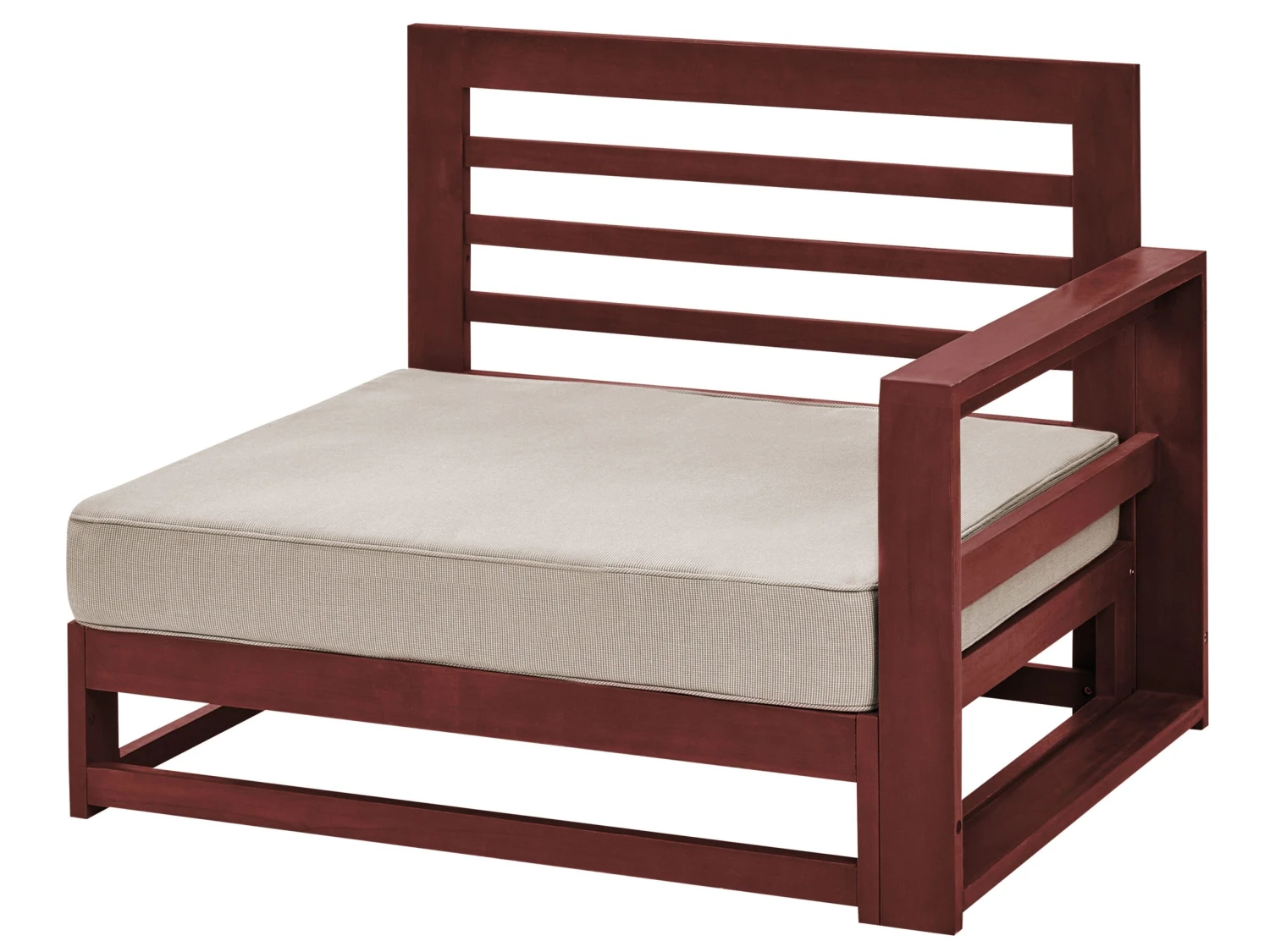 4-istuttava Ulkosohvaryhmä Sertifioitu Akasiapuu Oikeak. Mahonginruskea TIMOR II - Image 7